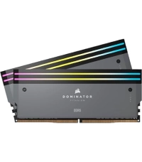 Memoria dimm ddr5 corsair (cmp64gx5m2b6000c30) 64gb (2x32gb) 6000mhz dominator titanium negro cl30