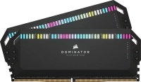 Memoria ram corsair ddr5 dominator platinum rgb 64gb 2x32gb 6000mt/s cl30  intel xmp black cmt64gx5m2b6000c30