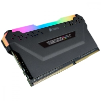 Memoria ram corsair ddr4 vengeance rgb pro dimm  3600 mhz  16 gb (1 x 16 gb)  c18, black