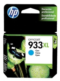 Tinta hp 933xl - cn054al, cian - alto rendimiento