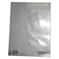 Sobre p/documentos celica t/carta c/hilo blanco c/12 piezas