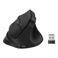 Mouse Inalámbrico Steren COM-5780 Ergonómico y Multidispositivo