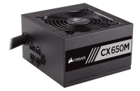 Fuente de poder refurbished corsair cx650m - 650 w, pc, negro