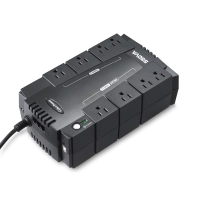 No-break cyberpower cp550slg - 550 va, 330 w, 8 h, negro, hogar y oficina