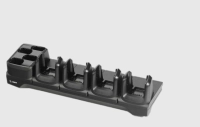 Zebra sharecradle cableado base para portátil - 4 ranura - capacidad de carga - usb - negro