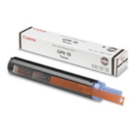 Cartucho tóner canon gpr-18 - negro, laser, negro, color blanco