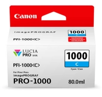 Tanque canon pfi-1000 b - azul