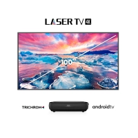 Laser tv hisense 100l9g - 100 pulgadas, 4k smart hdr, android *incluye pantalla de proyección e instalación*
