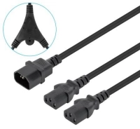 157469 cable de corriente en y c14 a c13