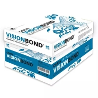 Papel visión bond tamaño carta 75 gramaje 97 blancura caja con 10 resmas de 500 hojas cada una 17502237370388 150 paginas por minuto