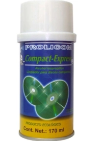 Limpiador prolicom - compact-express, 170ml, limpiador en spray, cd`s y cabezas de audio