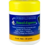 Toallas húmedas antiestáticas prolicom - towel-express, 30 pz, paños húmedos, gadgets, superficies y componentes