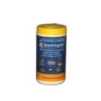 Toallas húmedas prolicom - towel-express, 20 pz con zipper, paños húmedos, pantallas de laptop y displays lcd