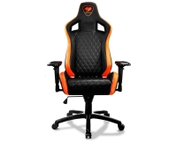 Silla gamer cougar armor s naranja max 120kg