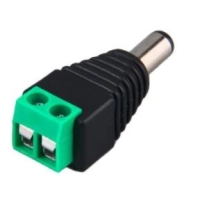 Adaptador cctv tipo jack 3.5 mm brobotix 6000656 - macho, negro