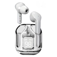 Audifono tws bluetooth 5.3 max -  earbuds, inalambrico, in-ear, blanco, pantalla led digital, brobotix 6005859