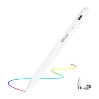 Lápiz-pluma óptica activa digital stylus c/2 repuestos - para tableta, celular, pantallas touch, universal, recargable, larga duración, brobotix 6007167 Lápiz-pluma óptica activa digital stylus c/2 repuestos - para tableta, celular, pantallas touch, universal, recargable, larga duración, brobotix 6007167