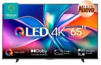 Television hisense qd6n 65 pulgadas qled vidaa uhd 4k