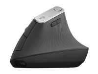 Mouse logitech mx vertical ergonomico easy-switch recargable bluetooth unifying grafito