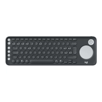 Teclado inalambrico logitech k600 - usb + bluetooth, qwerty, negro, universal, inalámbrico