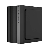 Gabinete acteck zenith gi656 / mini torre / mini itx, micro atx / fuente de poder 500 w / 1 ventilador 120mm / metal / 3 años de garantia / negro / ac-939263