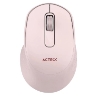 Mouse inalambrico acteck (ac-939881) optimize ergo mi470,rf usb,optico,1600 dpi,rosa