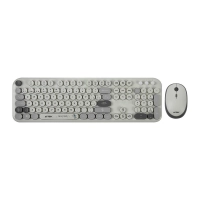Kit acteck combo creator chic k-colors mk485 / teclado + mouse / inalambrico / ac-940184