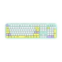 Kit acteck combo creator chic k-colors mk485 / teclado + mouse / inalambrico / tiffany / ac-940191