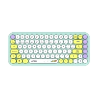 Kit acteck color creator chic k-colors mk480 / teclado + mouse / inalambrico / tiffany / ac-940238