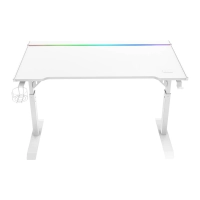 Escritorio ergonómico  ergo desk pro ed757 acteck elite series escritorio  ergonómico 120 x 60cm - color blanco. ac-941440