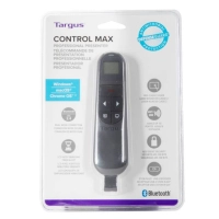 Presentador láser con puntero wireless bluetooth inalámbrico de modo dual con temporizador antimicrobial amp06804amgl targus