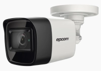 Cámara bullet epcom 4k turbohd - exterior, 3840 x 2160, 15 pps, cmos, 2.8 mm