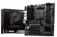 Motherboard msi pro b550m-vc wifi - upc: admite procesadores amd ryzen™ 3 generación con socket am4 y futuros procesadores amd ryzen™ con actualización de b