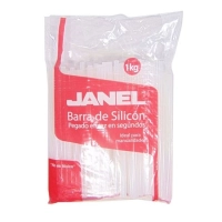 Barra janel silicón delgado 7.4 x 20 cms c/1 kilo   código: bas7420101