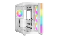 Gabinete be quiet! bgw68 light base 600 lx white con ventiladores argb