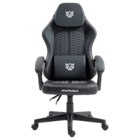 Silla gamer balam rush max z3 / pvc + algodon + nylon / hasta 130 kg / inc 135 * / mecanico / negro / br-940634