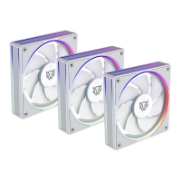 Kit 3 ventiladores 120mm eolox bora exb85r  balam rush azender series velocidad: 600-1800 rpm - nivel de ruido 28db