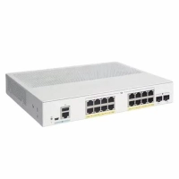 Switch cisco catalyst c1300-16fp-2g - montable en rack, equipo sustituto del cbs350-16fp-2g-na