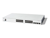 Switch cisco catalyst c1300-24t-4x - montable en rack, equipo sustituto del cbs350-24t-4x-na