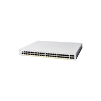 Switch cisco catalyst c1300-48fp-4g - montable en rack, equipo sustituto del cbs350-48fp-4g-na