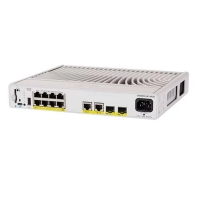 Switch c9200cx-8p-2x2g-a cisco - switch capa 3 administrable de 8 puertos poe 10/100/1000 gigabit ethernet + 2 puertos rj45 a 1g y 2 puertos sfp a 10g