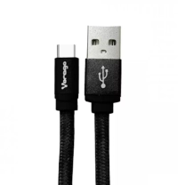 Cable usb a tipo c vorago cab-214 - usb, usb c, 2 m, negro