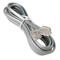 Cable cab-adsl-rj11= cisco - cable telefónico de 4 hilos, compatible con equipos que tengan el puerto para el conector rj11