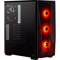 Gabinete corsair cc-9011166-ww - midi-tower, gabinete, atx, negro