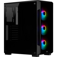 Gabinete corsair cc-9011190-ww - midi-tower, gabinete, negro