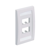 Placa ejecutiva panduit cfpe4why - color blanco