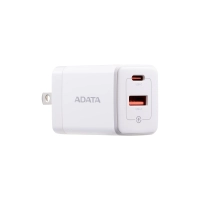 Cargador de pared adata - 35w, admite los estándares de carga rápida pd3.0 y qc 3.0 . color blanco, chargeru-0352-qcpdwh
