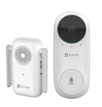 Timbre inalámbrico (doorbell) de batería recargable (1920x1080) / sirena wifi / micro sd hasta 128 gb / uso en interior (db2c)