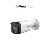 Cámara bullet tioc 4k/ disuasión activa/ full color/ estrobo azul y rojo/ lente de 3.6mm/ luz de 40 mts/ micrófono integrado/ 1 salida de alarma/ soporta: