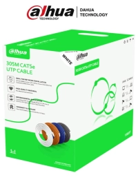 Bobina de cable utp cat5e/ cca/ 305 metros/color blanco/ uso interior/ cubierta de fr-pvc (rohs compliant)